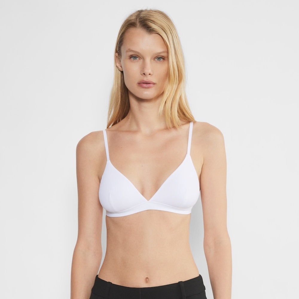 ISO Aritzia Talula Triangle Bralette in White NWT Size Medium